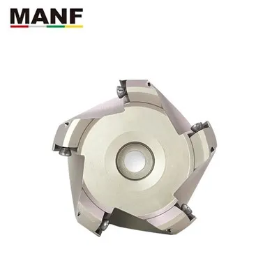 Frez czołowy czołowy z indeksowanymi końcówkami KM12 45 stopni